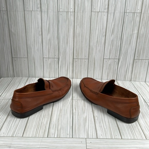 Tod\'s Men’s Brown Leather Penny Slip On Loafers Size 8‎ main image 8